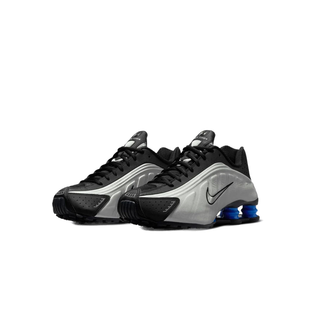 Nike Shox R4 Metallic Silver Black