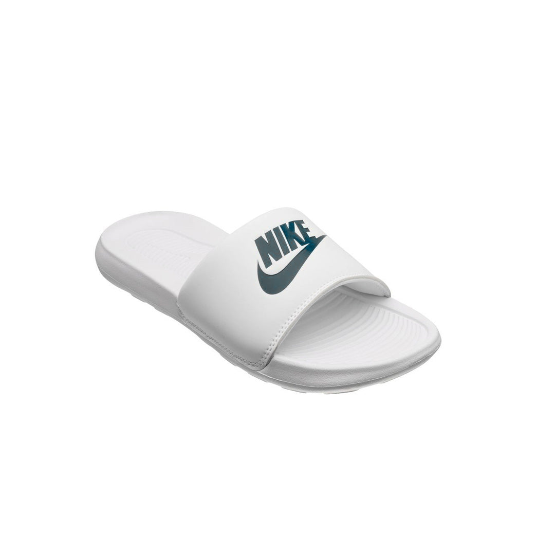 Nike Claquette Victori One White Black