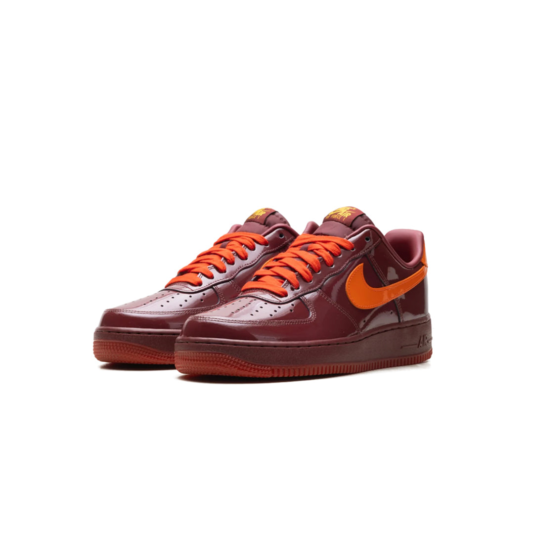 Nike Air Force 1 Low Patent Dark Team Red