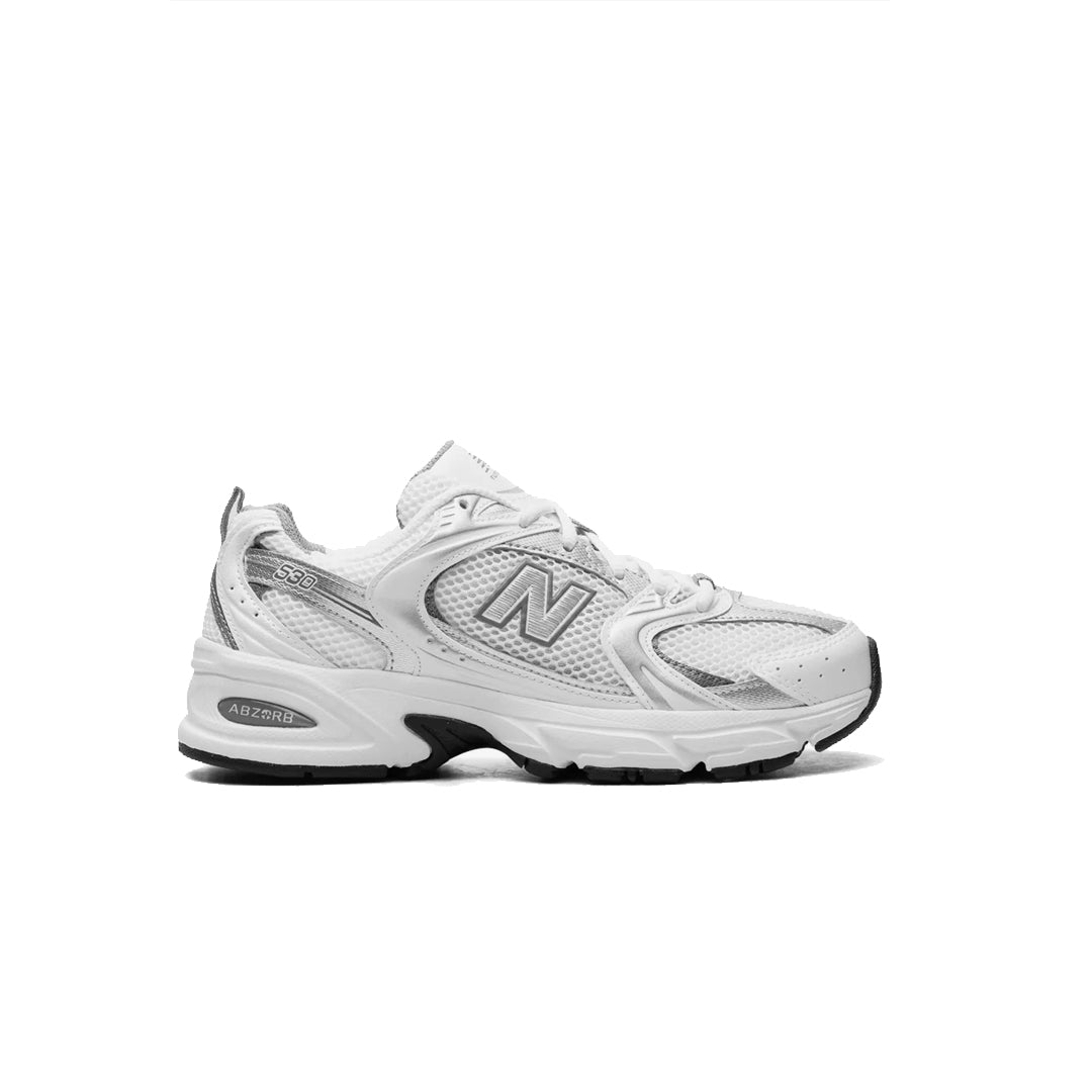 New Balance 530 White Silver Metallic