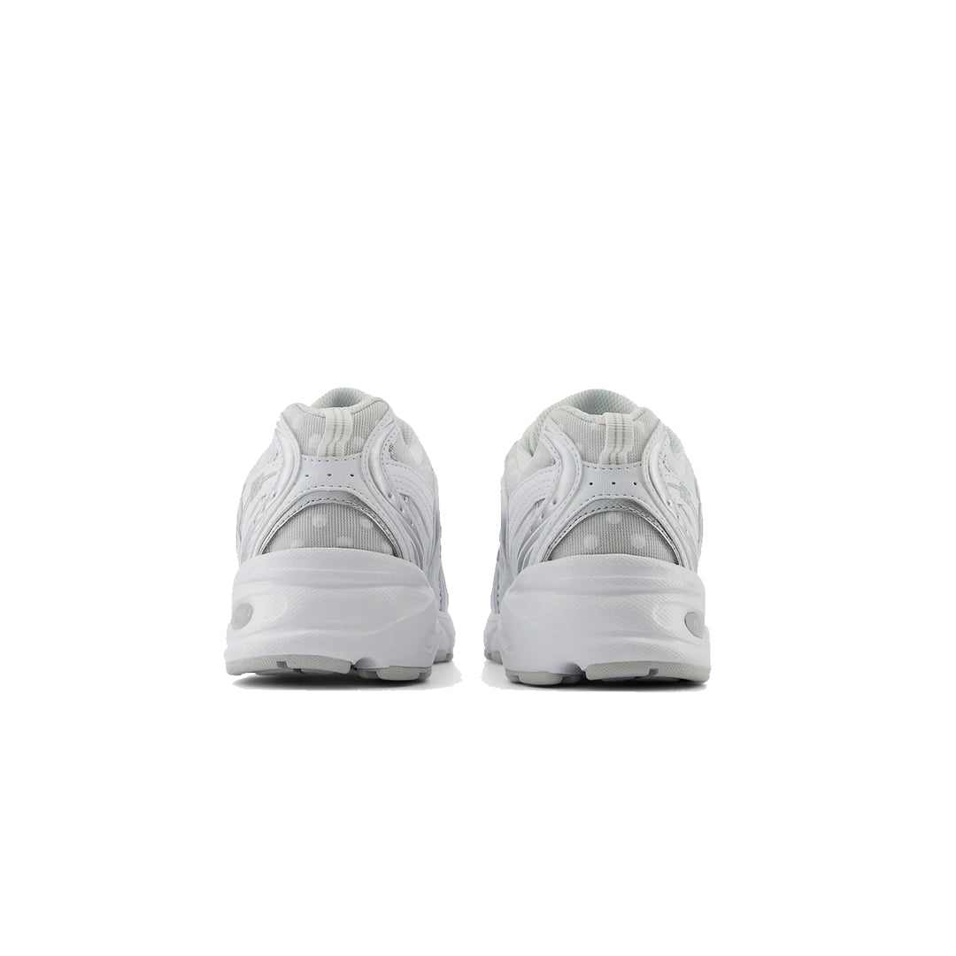 New Balance 530 White/Silver à Pois