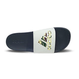 Adidas Adilette Comfort Camo Blanc